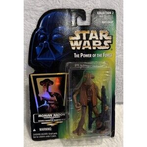 Star Wars POTF Momaw Nadon Hammerhead  Figurine w double barrel blaster riffle